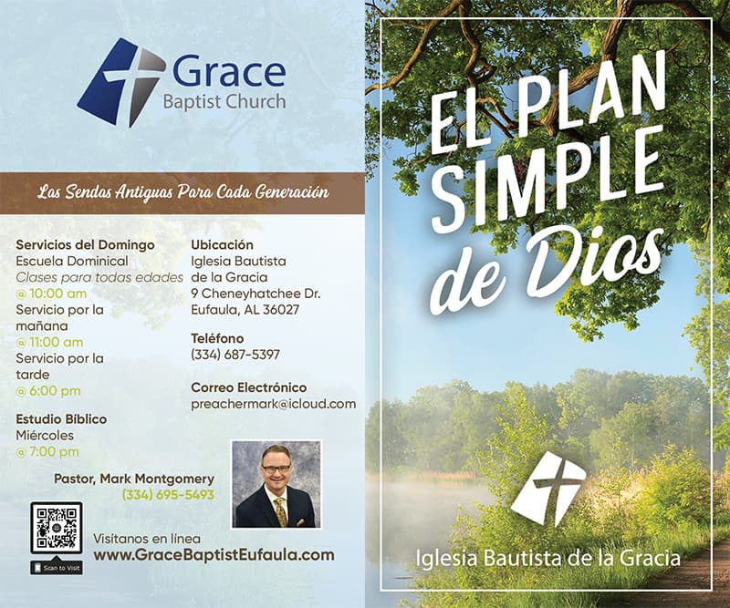 Spanish Gospel Tracts For Baptist Church Invites
