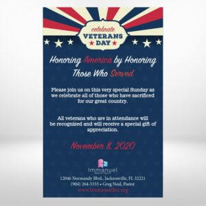 Patriotic Invitation Cards For Baptist Church Invites