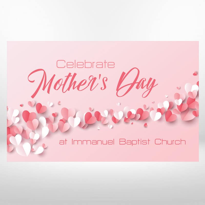 Mother's Day Church Invitation Cards For Baptist Church Invites