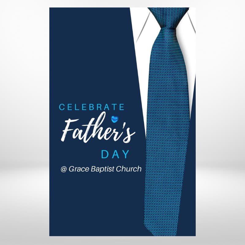 Father's Day Church Invitation Cards For Baptist Church Invites